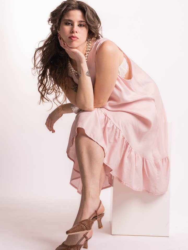 HEIDE 25 Kjole for engroshandel hos JCL Fashion