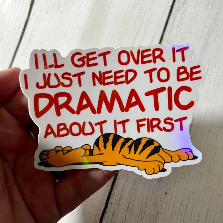 Dramatisch, Vinylaufkleber, Garfield für den Großhandel von Graceful Darkness, LLC