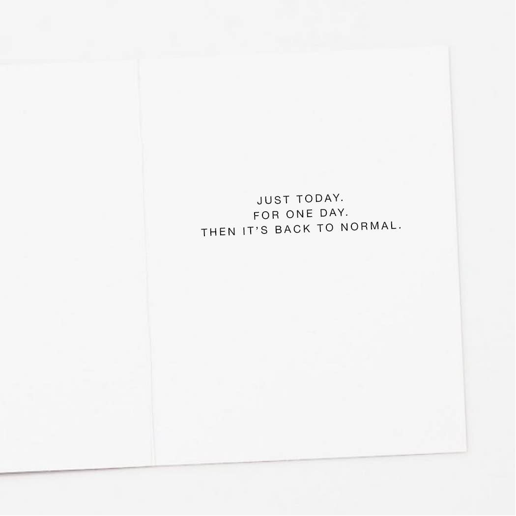 Apartment 2 Cards - Wholesale Birthday Card - Queen For One Day Birthday Card1