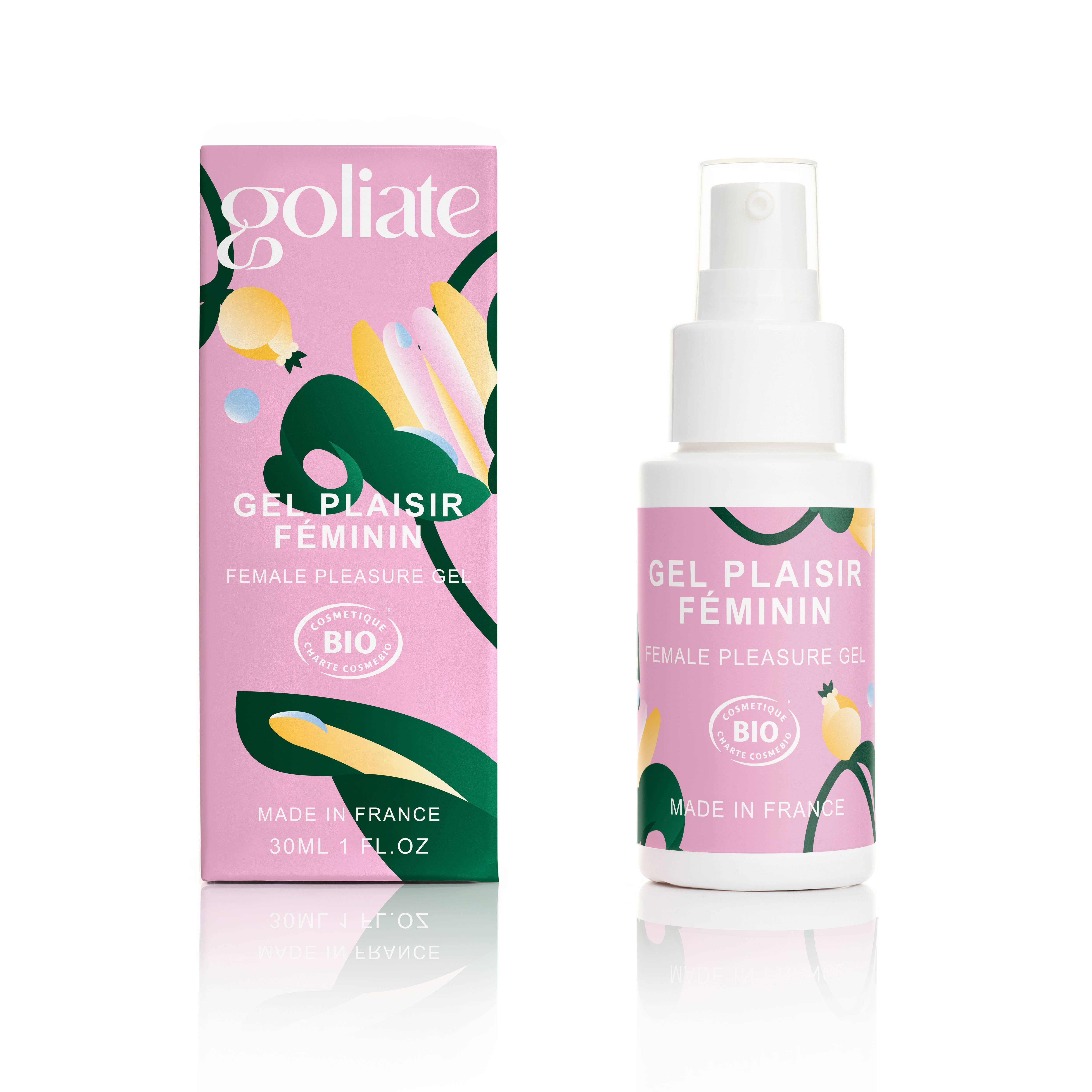 GOLIATE - Wholesale Personal Lubricant - feminine pleasure gel for the clitoris - Natural and organic