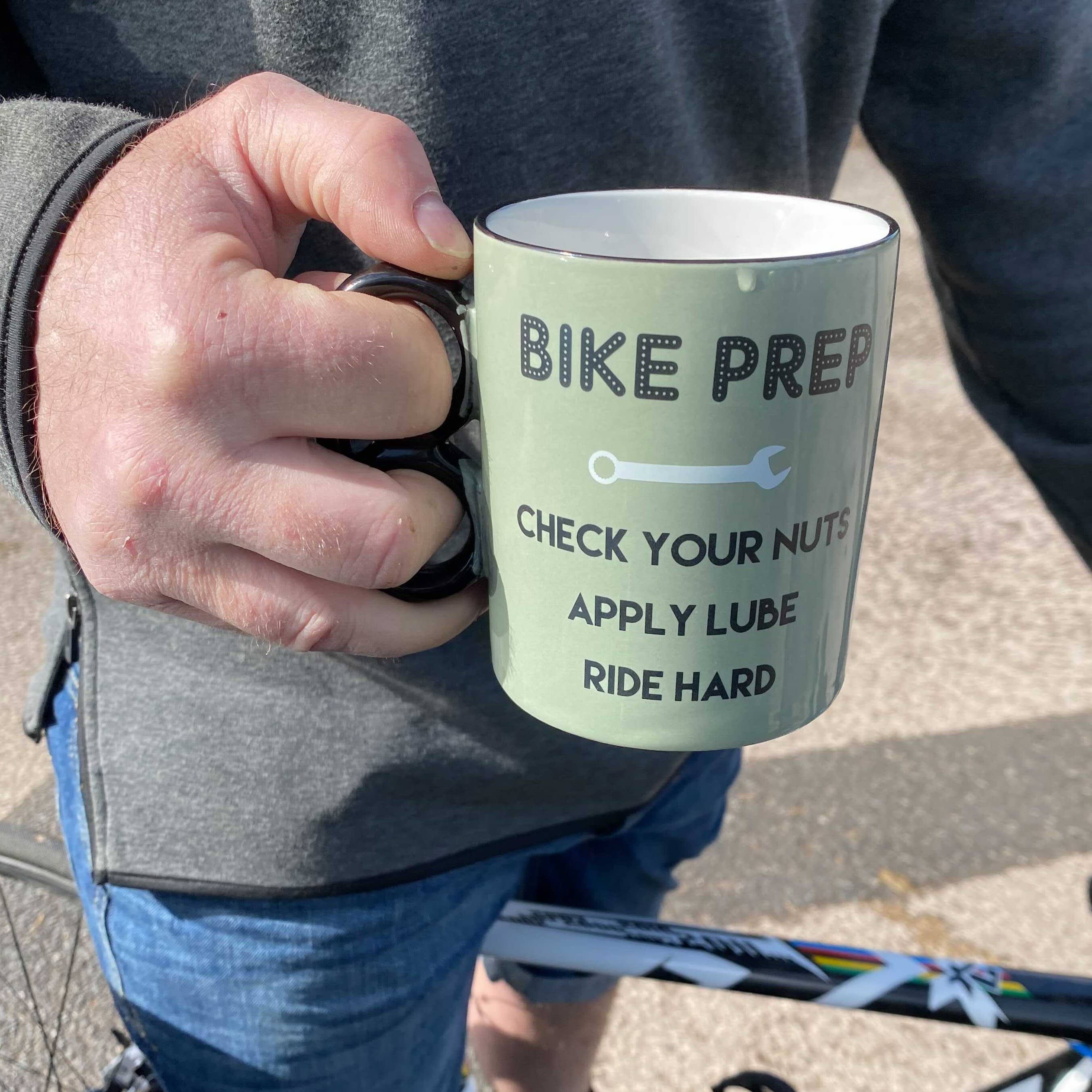 Boxer Gifts – wholesale Coffee mug – Bike Prep Bike Mug - Novelty Bike Gifts For Him1