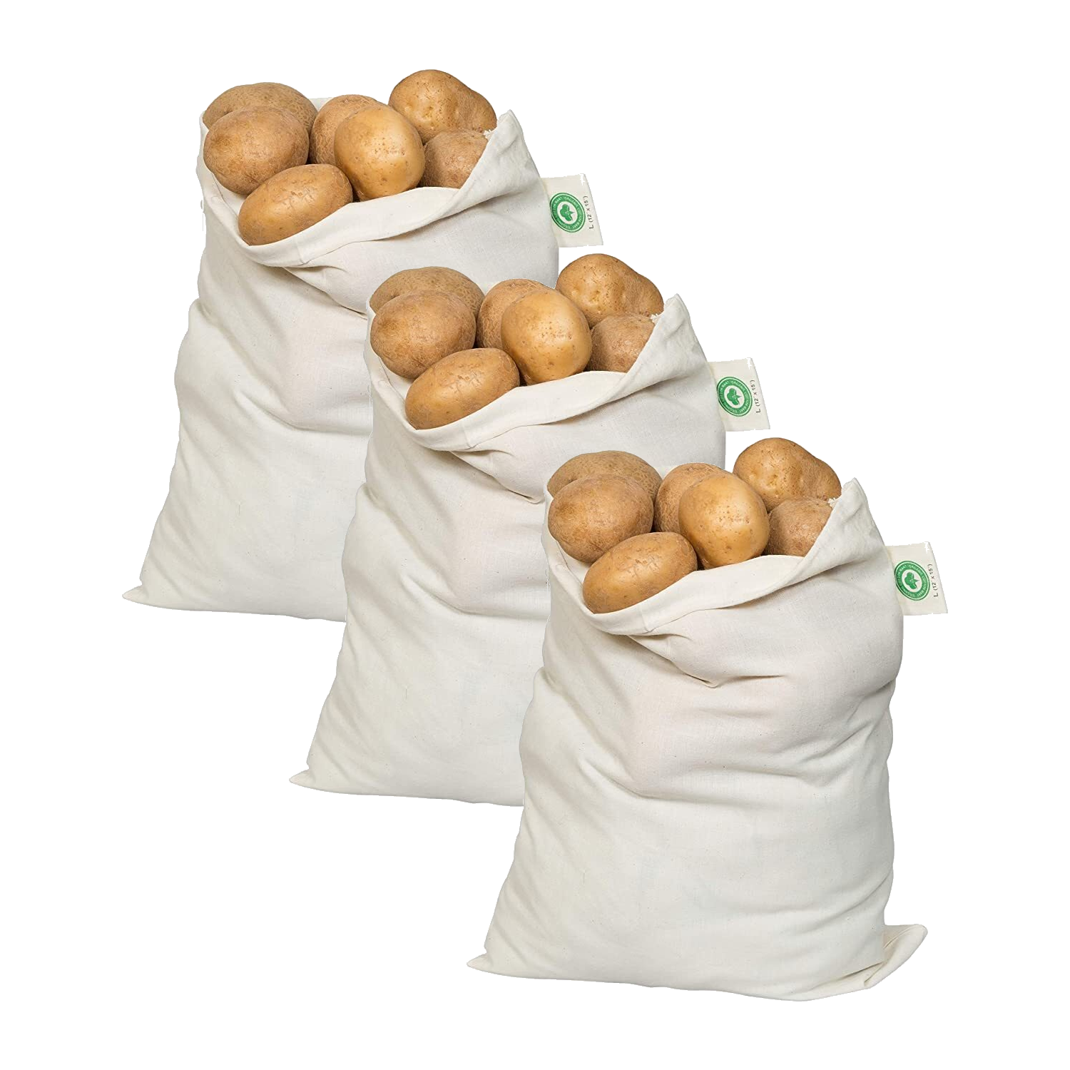 Organic Cotton Mart - Wholesale Kruidenierswinkel/boodschappentas - Mousseline Produce Tassen4