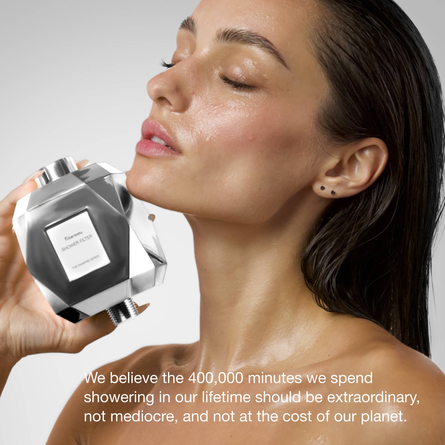 Filterbaby - Wholesale Shower Head - Filterbaby Diamond Series Shower Filter - Chrome (By Case)2