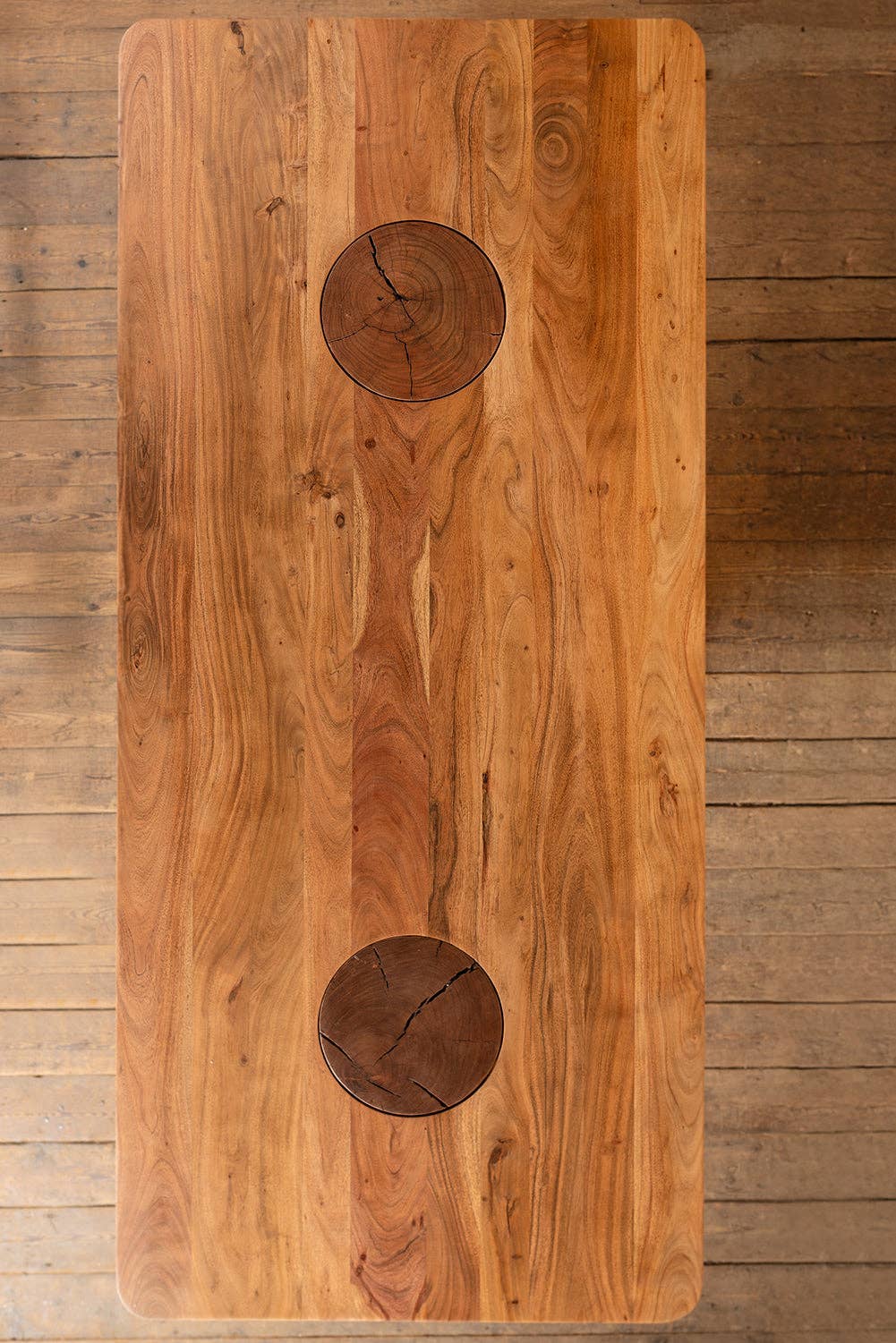 Ian Snow Ltd - Wholesale Side Table - Landis Acacia Wood Natural Finish Dining Table5