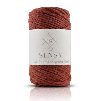 Sensy - Wholesale Yarn - Sensy Premium 3mm - 100% Cotton 3 Strand Twisted Macrame