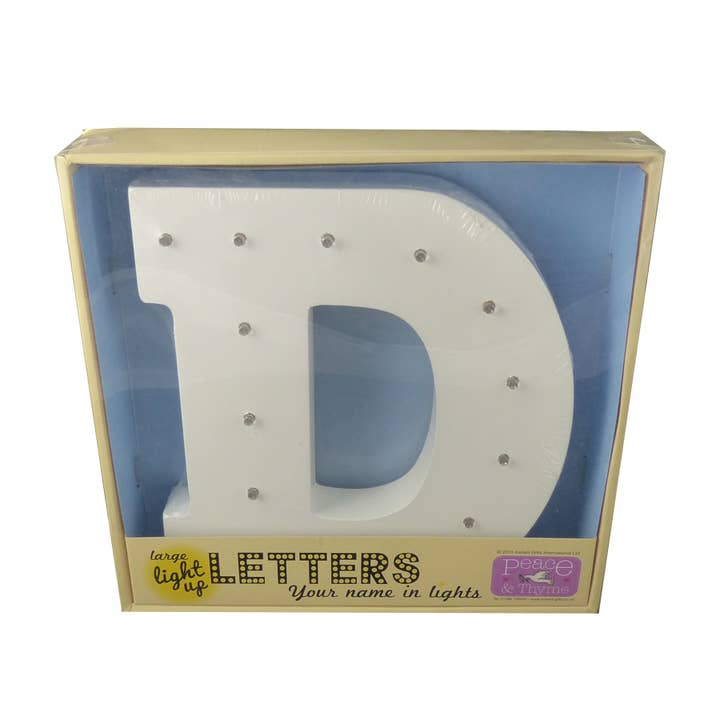 Instant Gifts International - Vente Pancarte - Grandes lettres lumineuses4