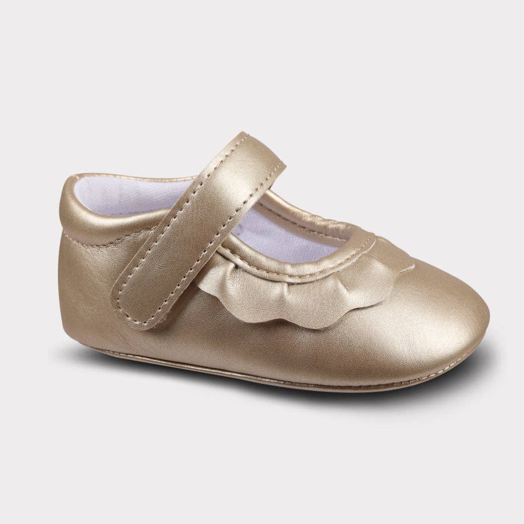 Oomphies - Vendita all'ingrosso Scarpette da culla - Neonati - Scarpa da culla con chiusura a strappo Amina Girls2