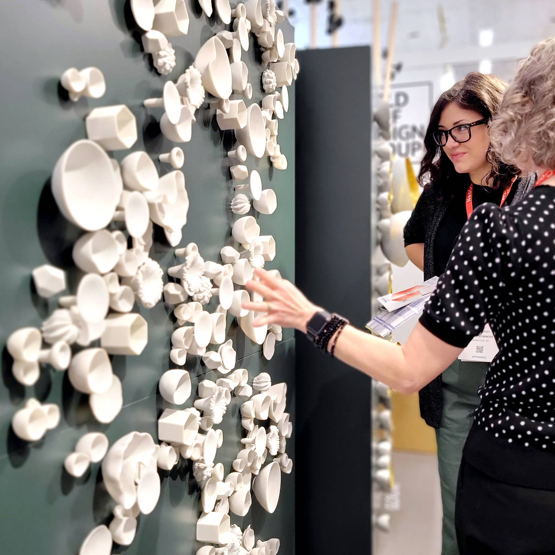 Gold Leaf Design Group - Wholesale Wall Accent - Seed Wall Play™ SEED Off-White Set/108