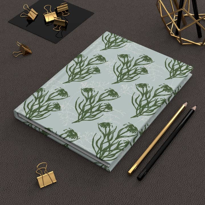 Jornal de capa dura fosco por atacado de Fox & Willow Design Studio