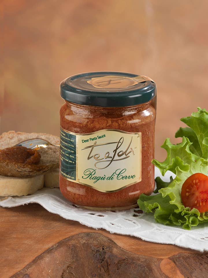 Venison Ragù 180g for wholesale by ANTICO PASTIFICIO TEALDI SRL (Tealdi)