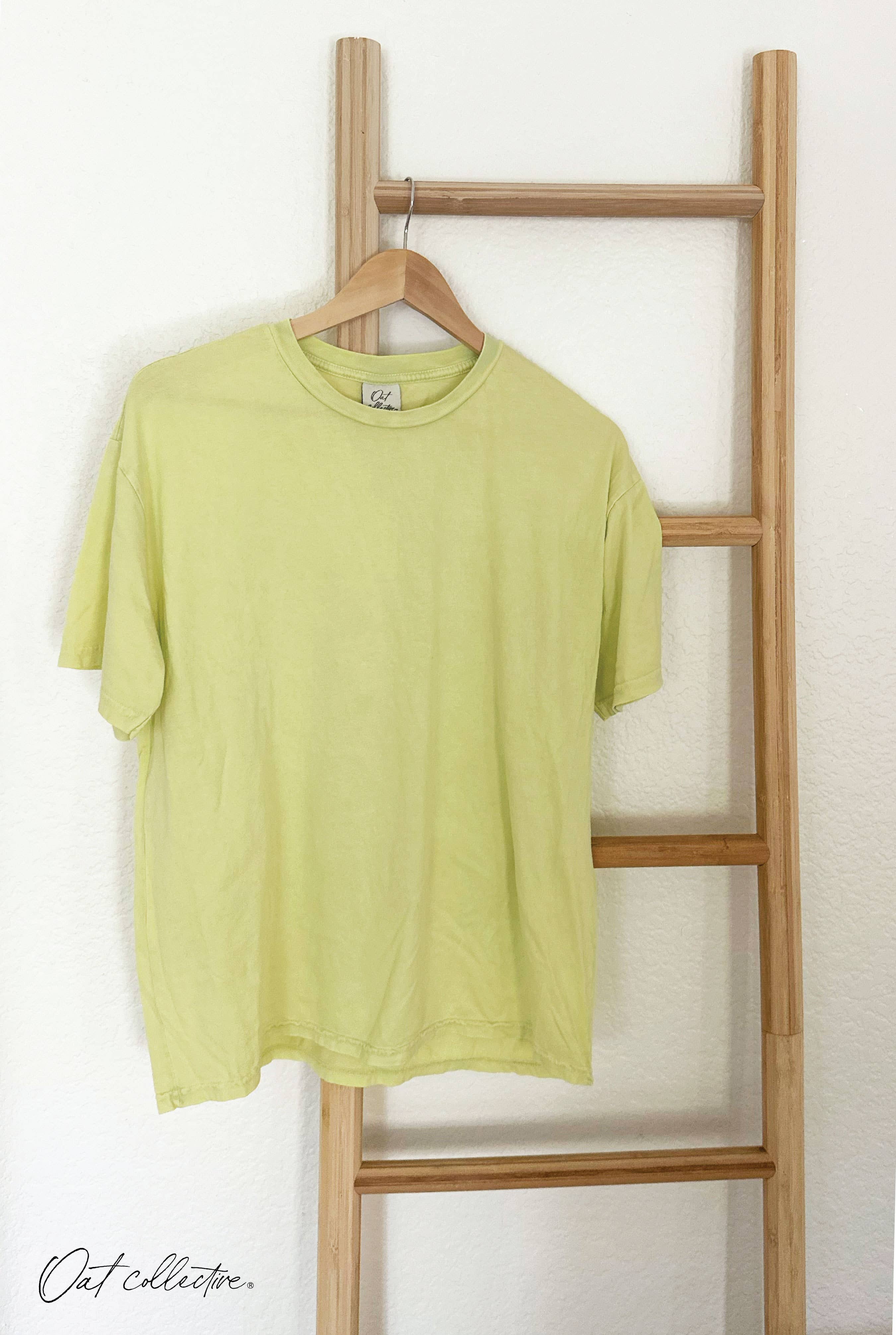 OAT COLLECTIVE - Wholesale T-Shirt - Women's - Premium Basic Cotton Supima Mineral Washed Tee1