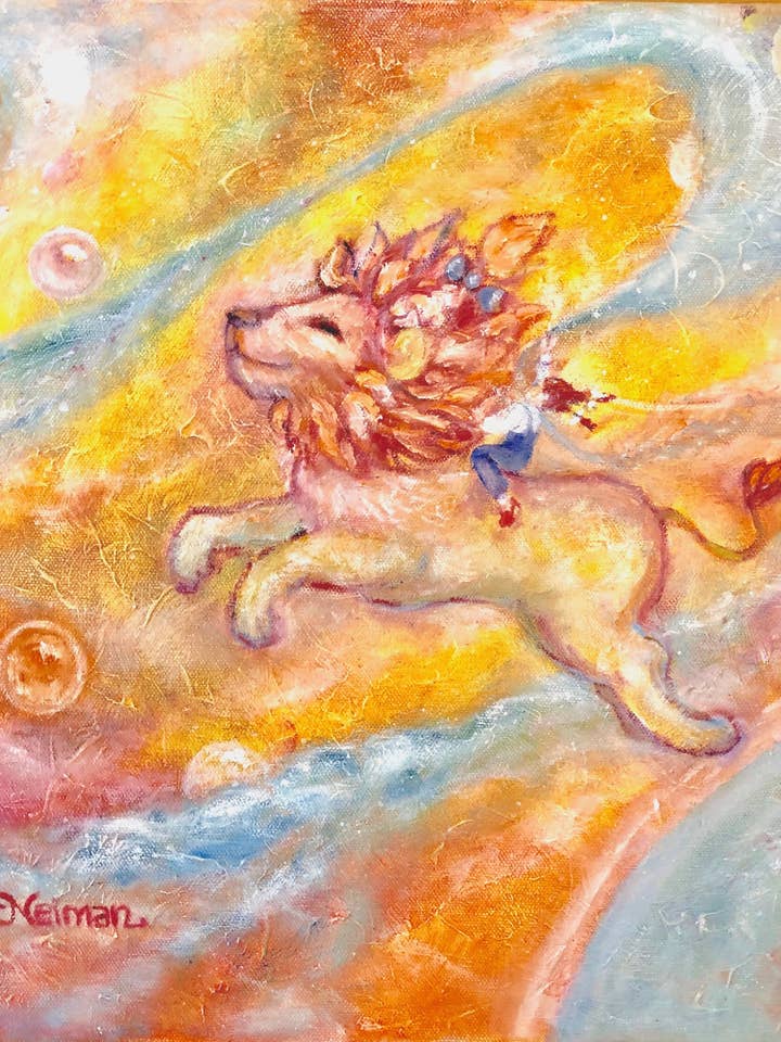 Lion mod för wholesale av Neiman Art