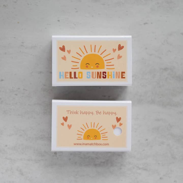 Marvling Bros Ltd - Wholesale Meditation supplies - Hello Sunshine Mindfulness Gift In A Matchbox4
