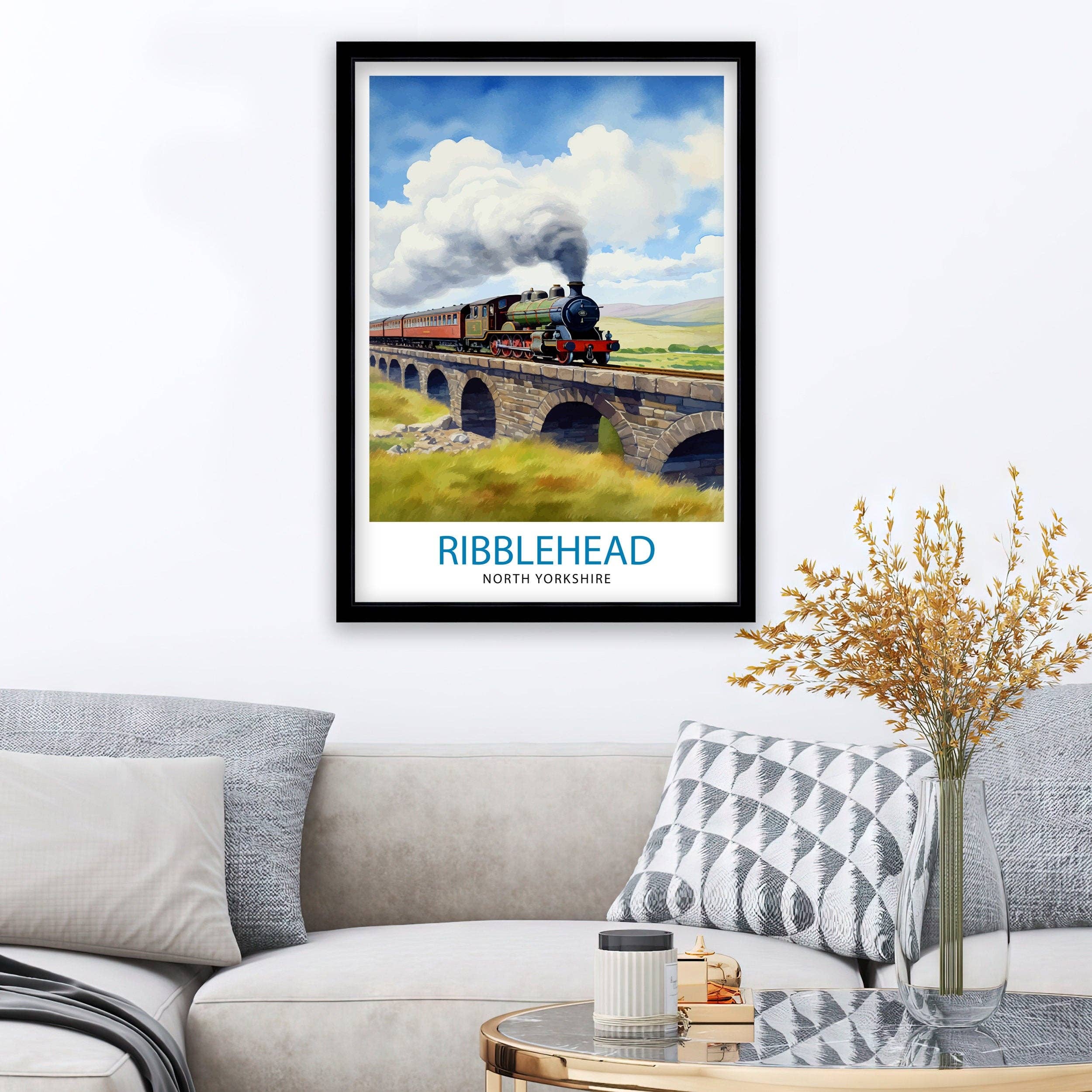 InkNPrintz – wholesale Poster – Ribblehead Viaduct Landscape Poster Yorkshire Dales Wall Art Ribblehead Viaduct Poster UK Travel Posters Yorkshire Art Poster Ribblehead5
