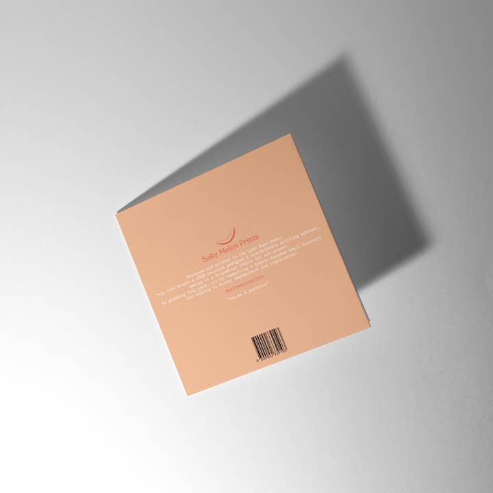 Salty Melon Prints - Wholesale Love Card - YOU, ME & PASTRIES2