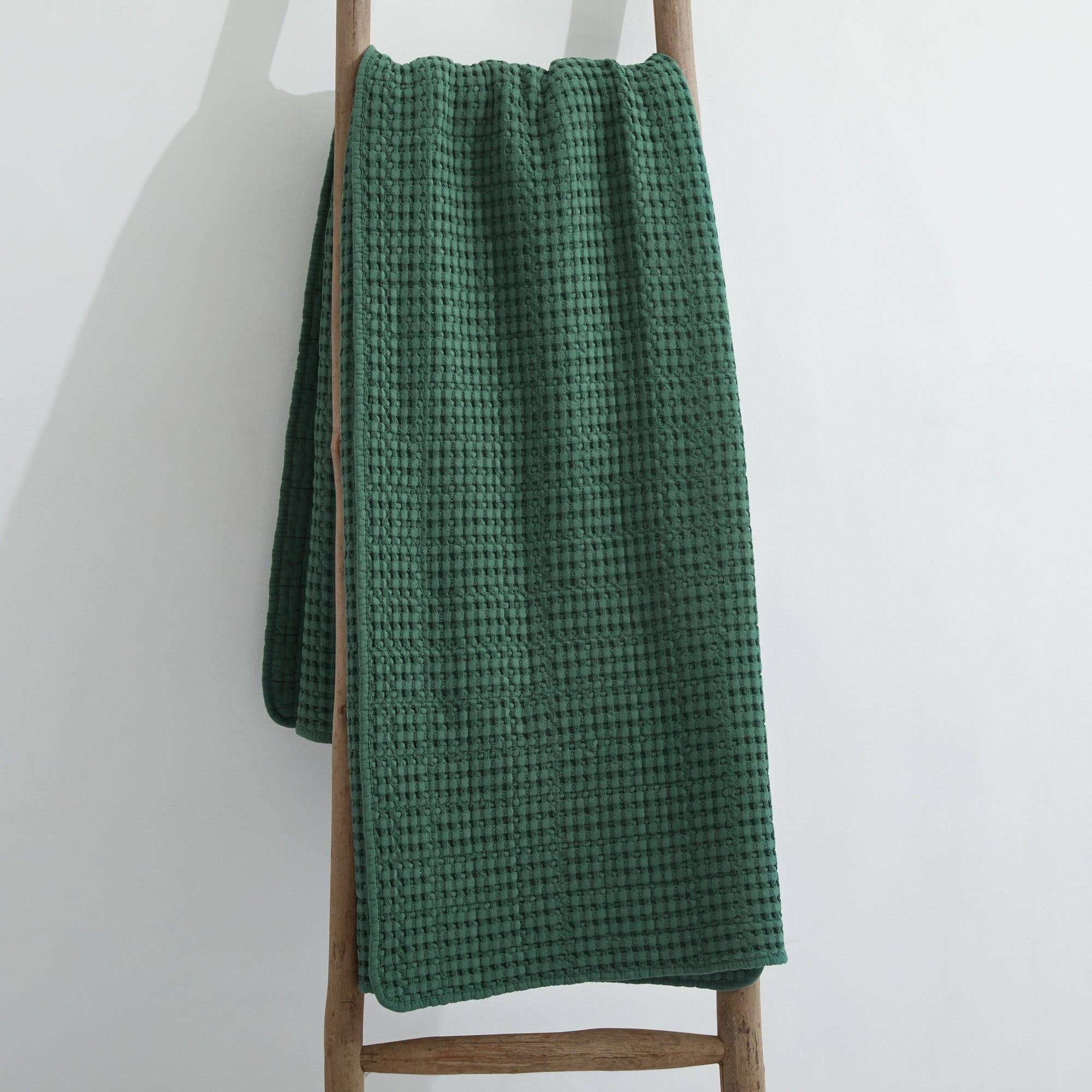 Levtex Home - Wholesale Throw Blanket - Mills Waffle Quilted Throw54