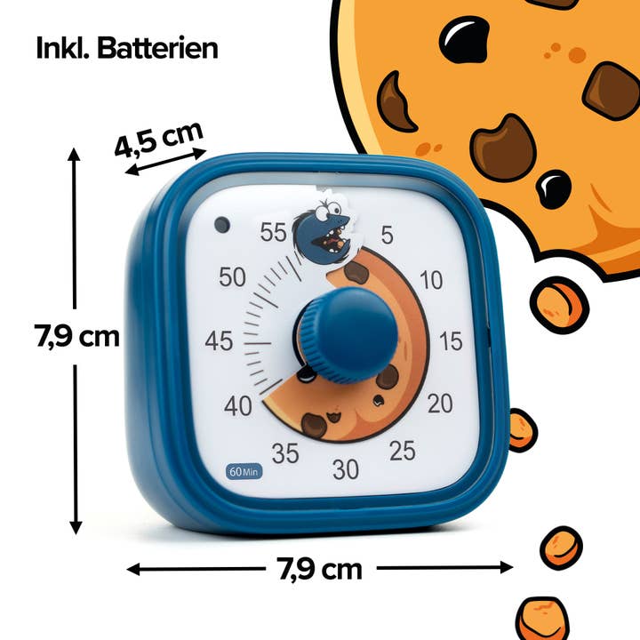 Brainstream - Wholesale Wind-Up Toy - Kids - Visual Timer / Cookie Clock6