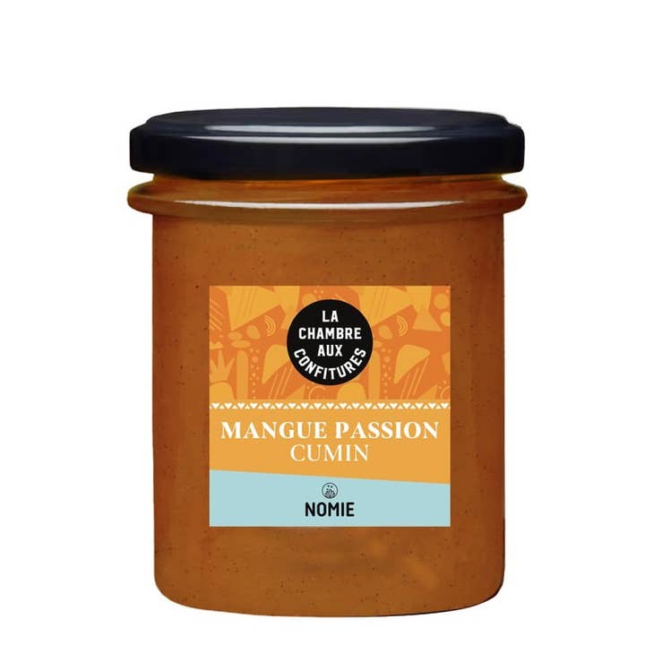 Confiture Mangue Passion Cumin pour la vente par LA CHAMBRE