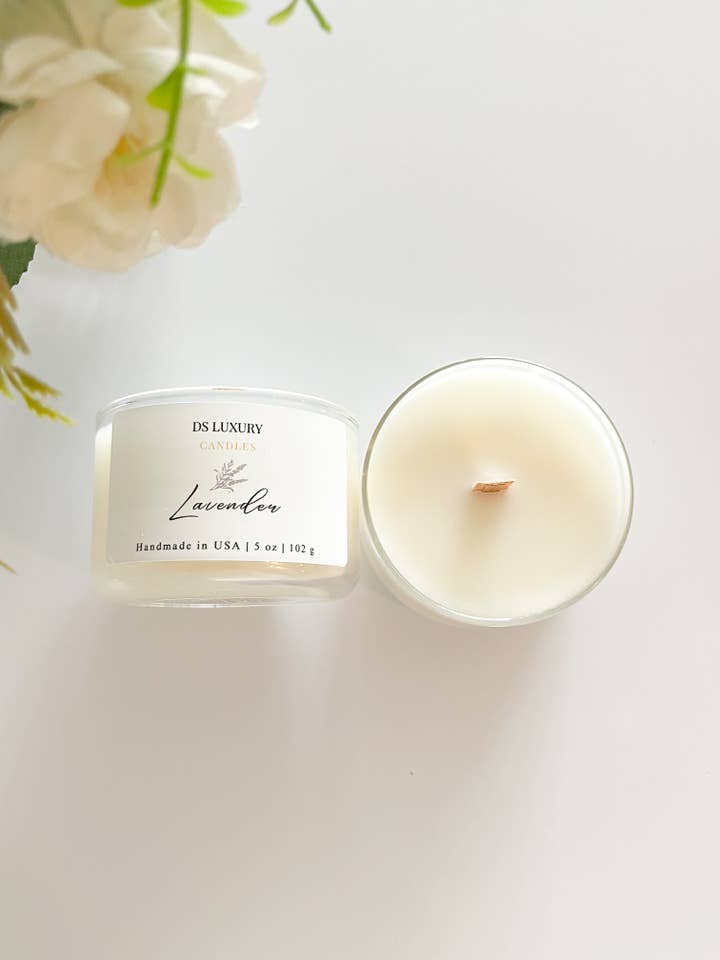 Candele Ispirate alla Mini Serenity Spa per la vendita all'ingrosso da parte di DS Luxury Candles