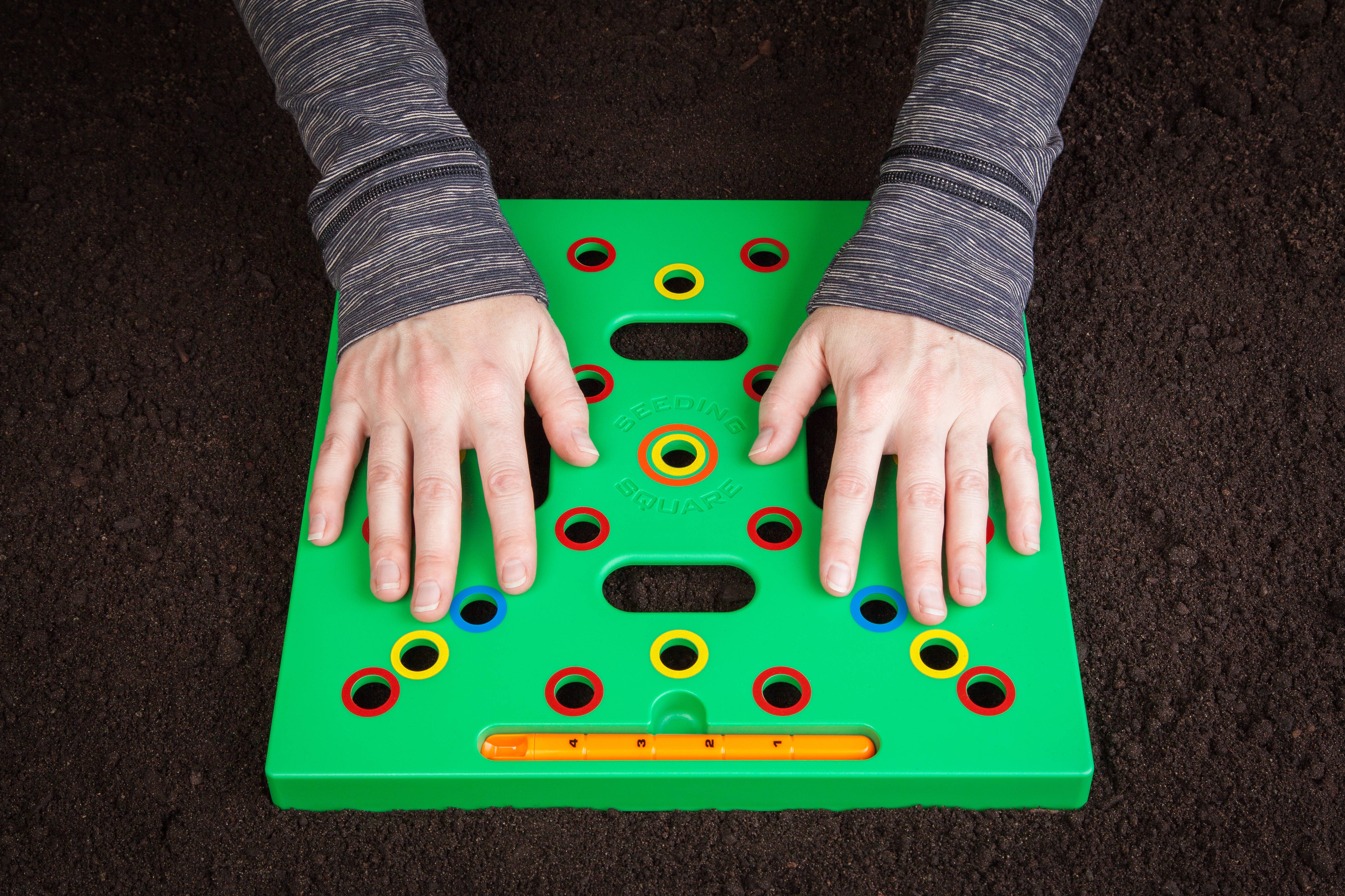 Seeding Square - Wholesale Garden Tool - SEEDING SQUARE Garden Spacing Template for Maximum Yield9