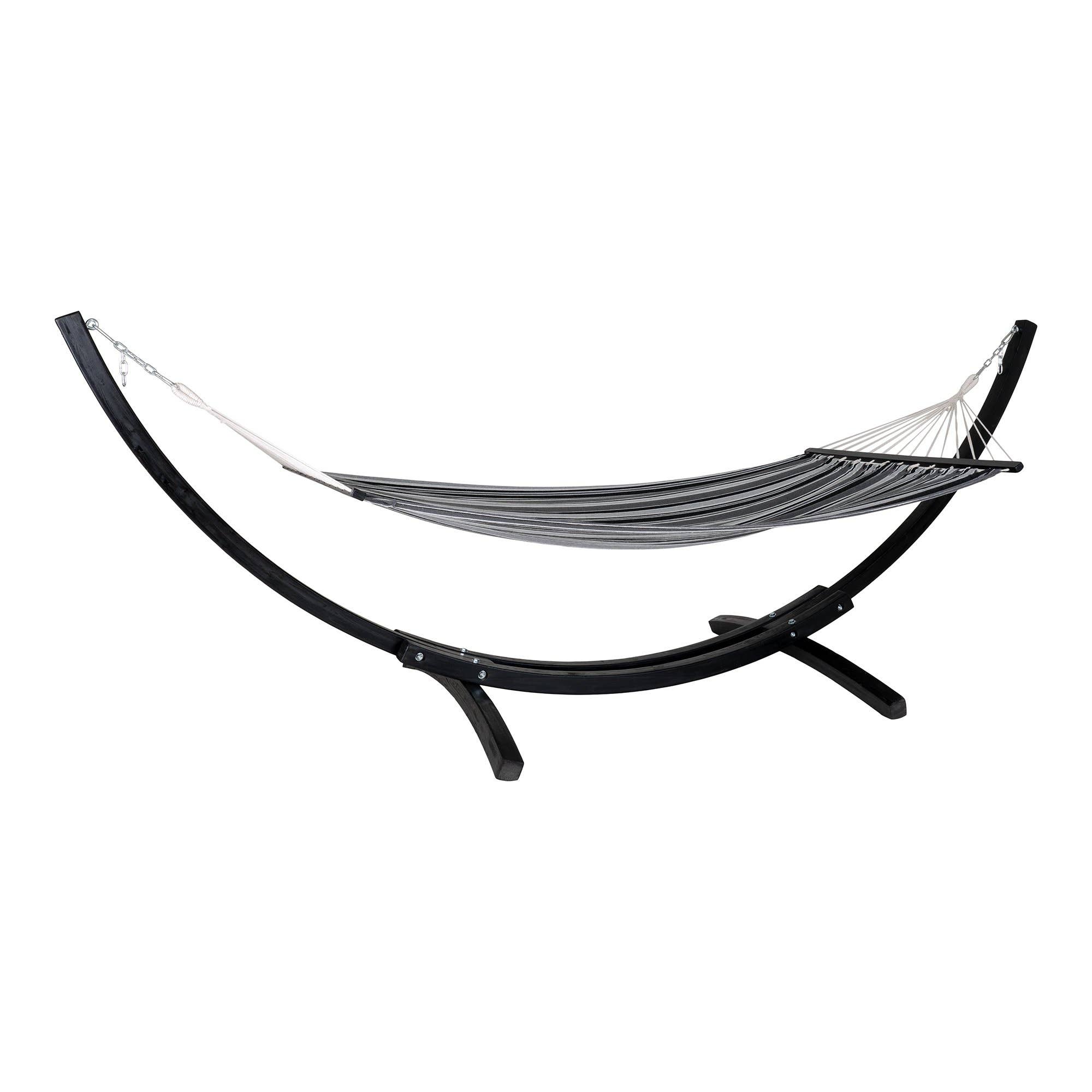 Grey Black Tripoli Hammock for wholesale on Faire1