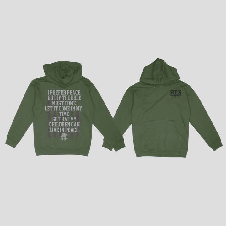 Raise The Standard - Venta al por mayor Sudadera con capucha - Unisex - Sudadera con capucha I Prefer Peace