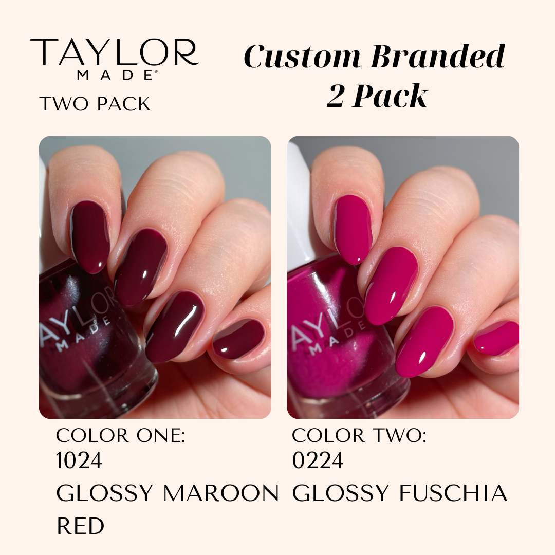 Taylor Made Polish – wholesale Nail polish – Custom Nail Polish: 2 Pack Long-wearing + Vegan + Non-toxic26