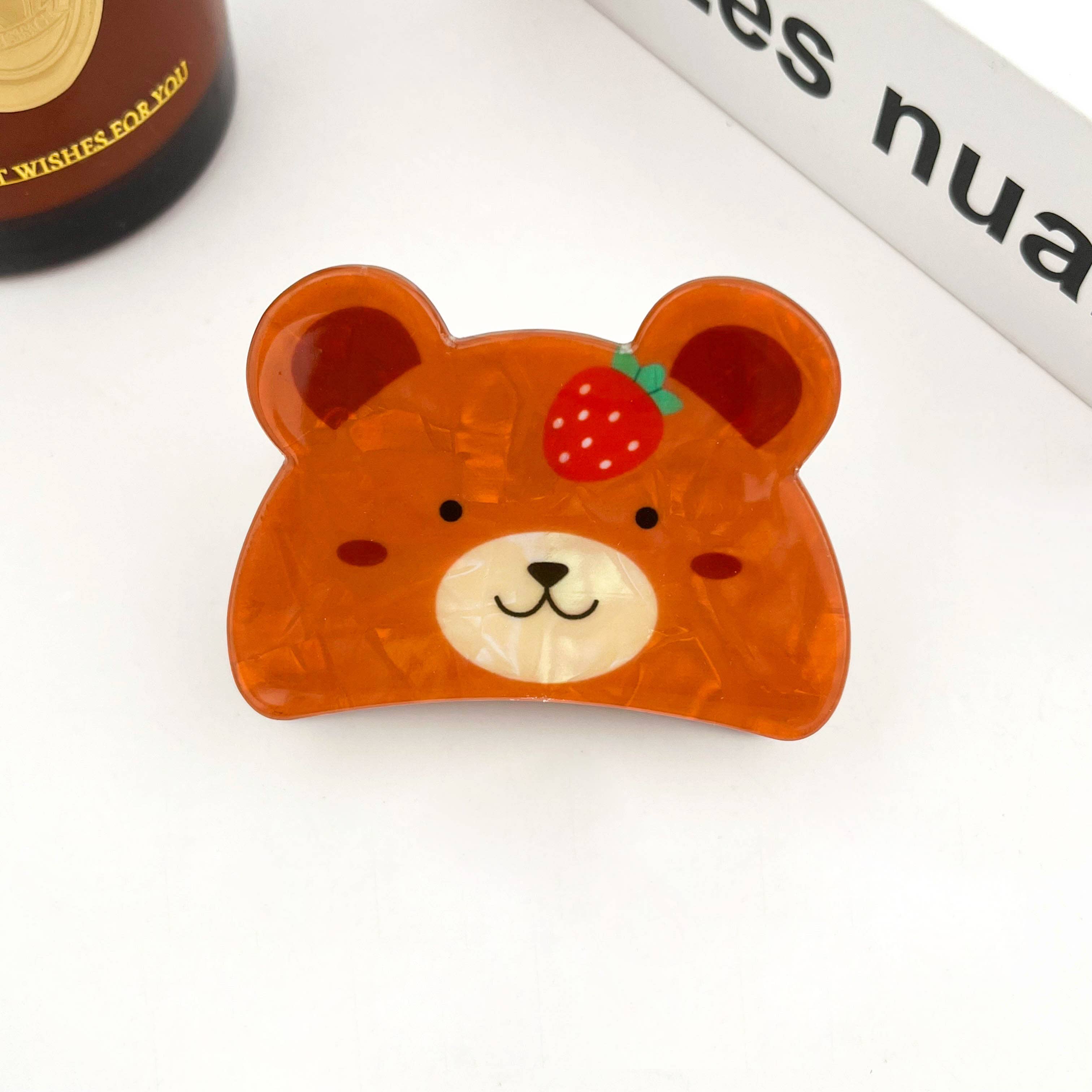 TheDivaSoap - Wholesale Hair Clip - Women's - Cute Animal Head Claw Hair Clips, Panda, Cat & Dog Hair Clip3