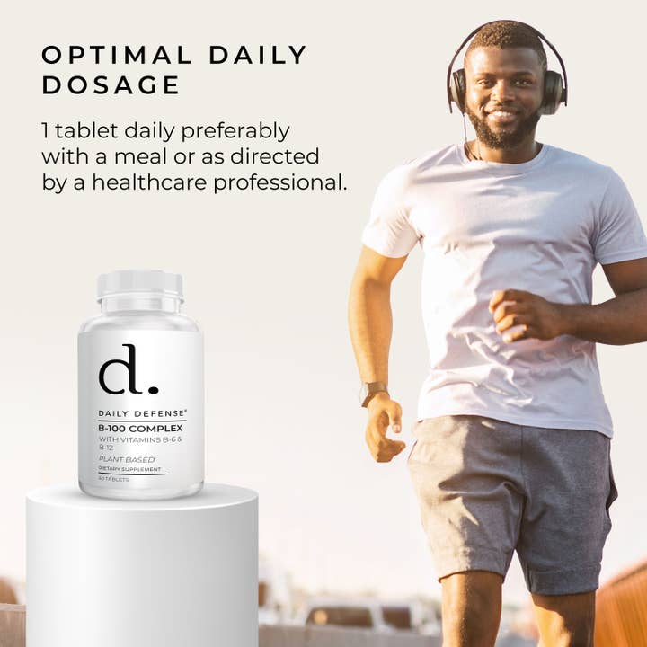 Nutrafirst, Inc - Wholesale Oral Supplement/Vitamin - B Complex Vitamins for Men & Women - Daily Defense B-100 4