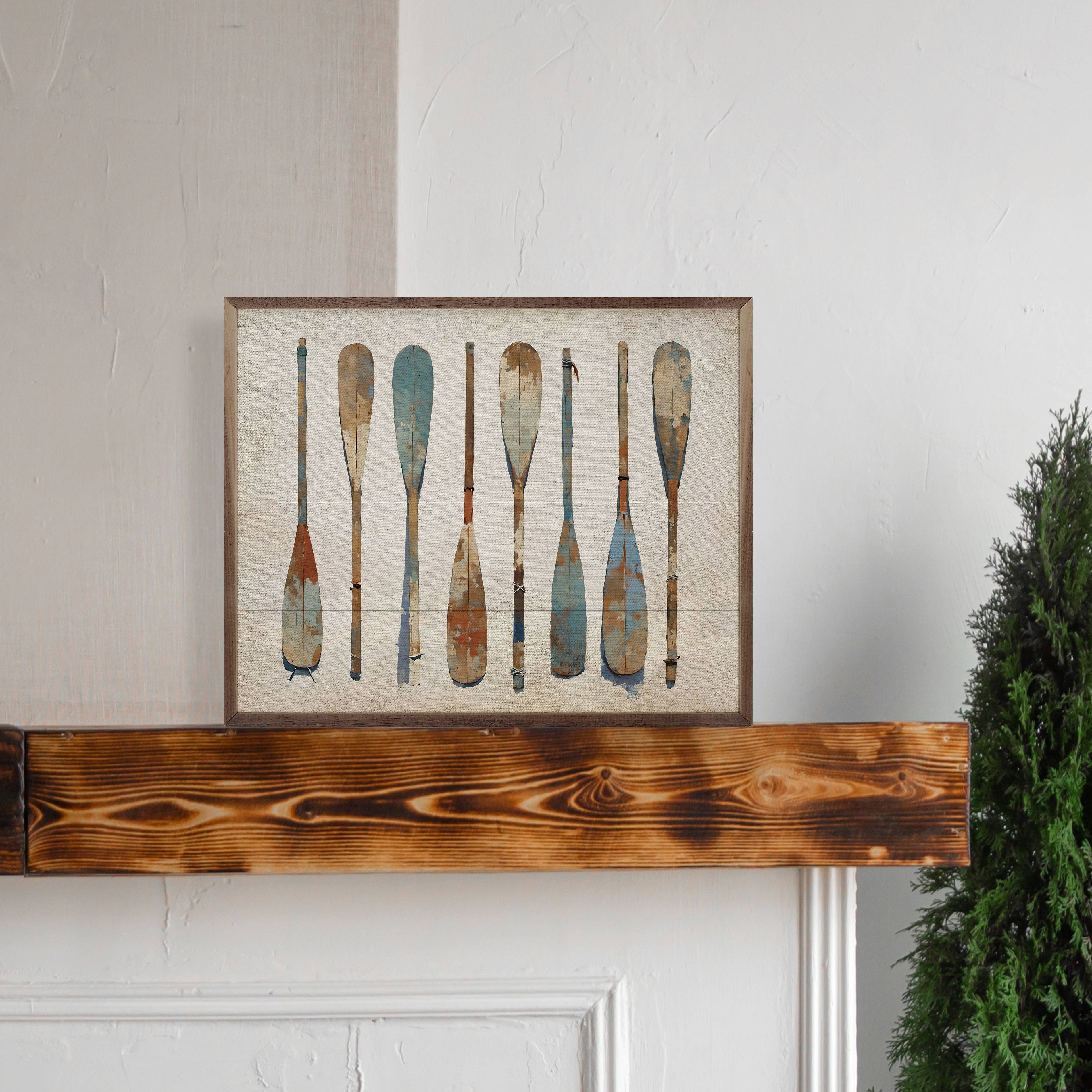 Kendrick Home - Wholesale Sign - Painted Oars1