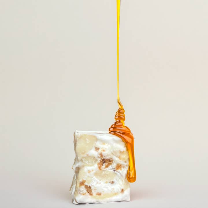 Maison Jonquier - Wholesale Nougat - Artisanal Soft White Nougat with Speculoos - 100g1