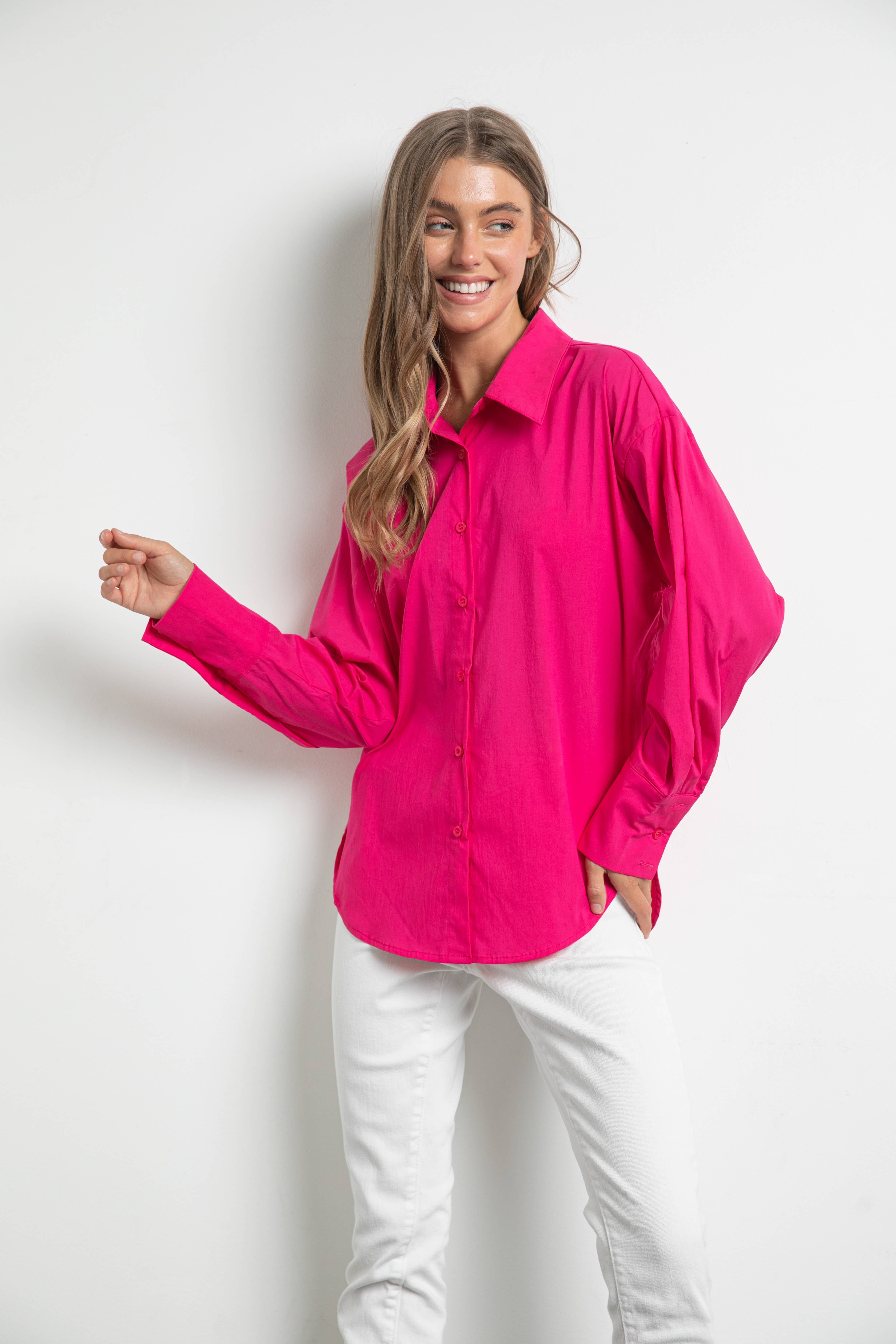 KIWI - Wholesale Button Down Shirt - Women's - IT2464 Top9