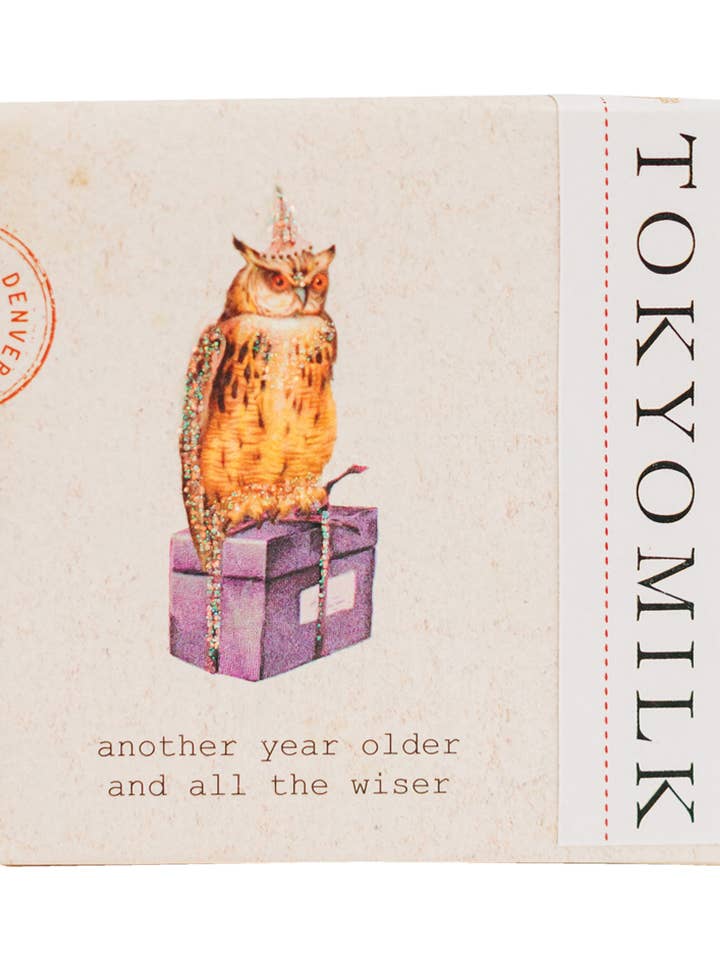 Another Year Older FINEST PERFUMED SOAP for wholesale by TokyoMilk Cards and Totes