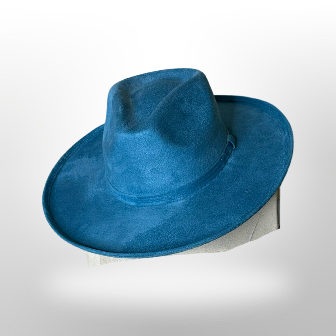 Nati Natash - Wholesale Fedora - Uniseks - Rolled Up Rancher hoed van vegan suede35