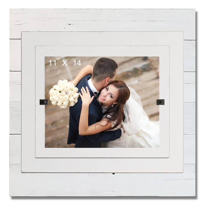 Beach Frames LLC - Wholesale Picture Frame - Shiplap Farmhouse Wall Designer Reclaimed Wood Frame1