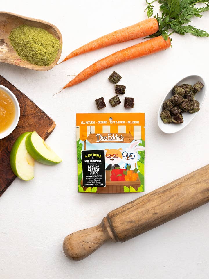 Apple + Carrot Bites for wholesale by Doc Eddie's