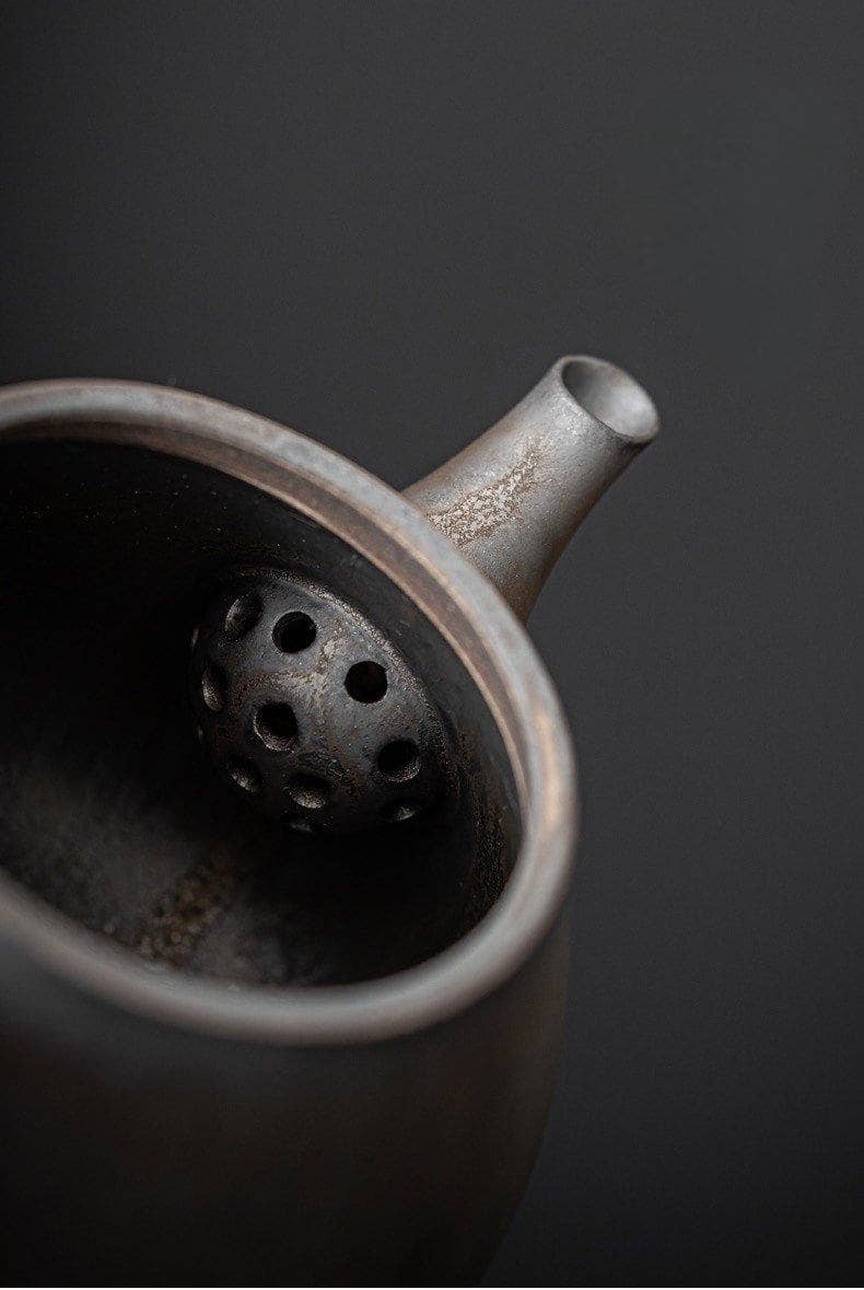 Gohobi （We cover U.S. import duties） – wholesale Tea pot – Gohobi Ceramic Metallic Glaze Teapot2