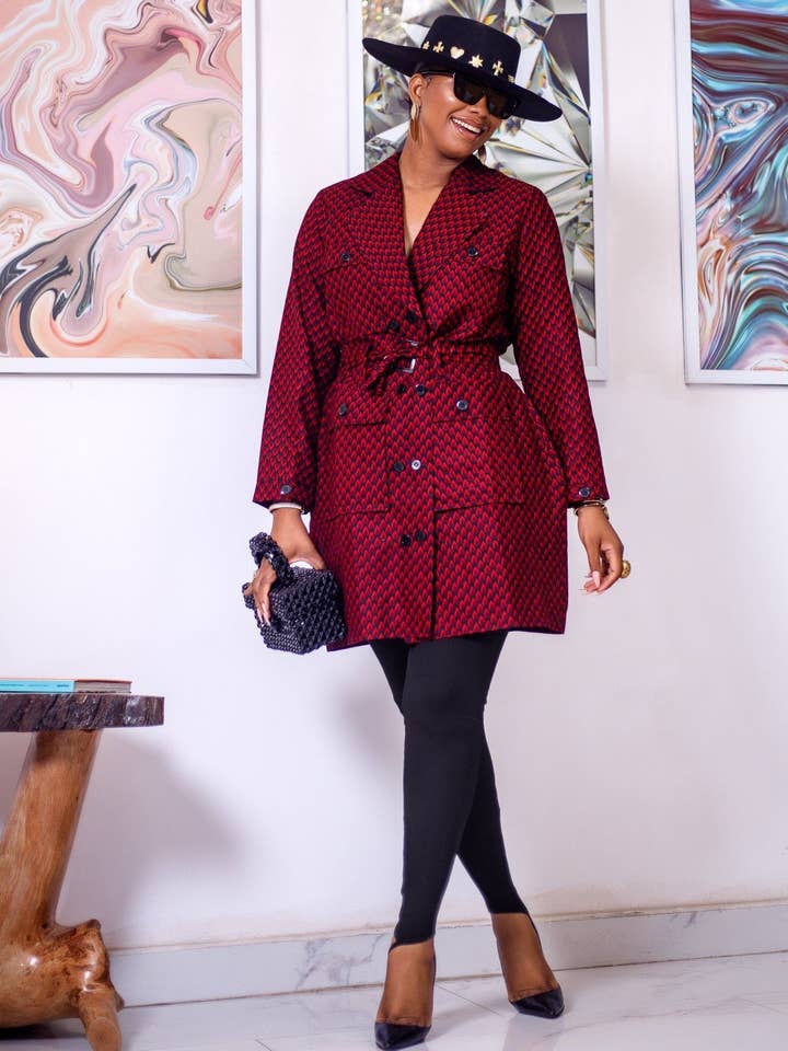 Manteau Trench Maíz pour la vente par DUA MENKA