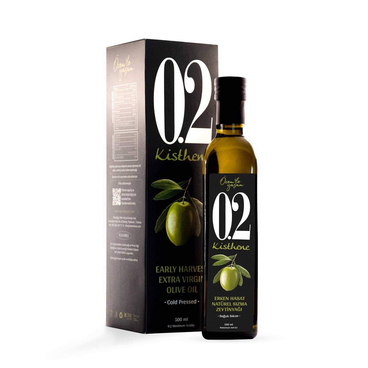 Phoenix Food – Großhandel Olivenöl – Kisthene 0.2 Early Harvest Natives Olivenöl Extra1