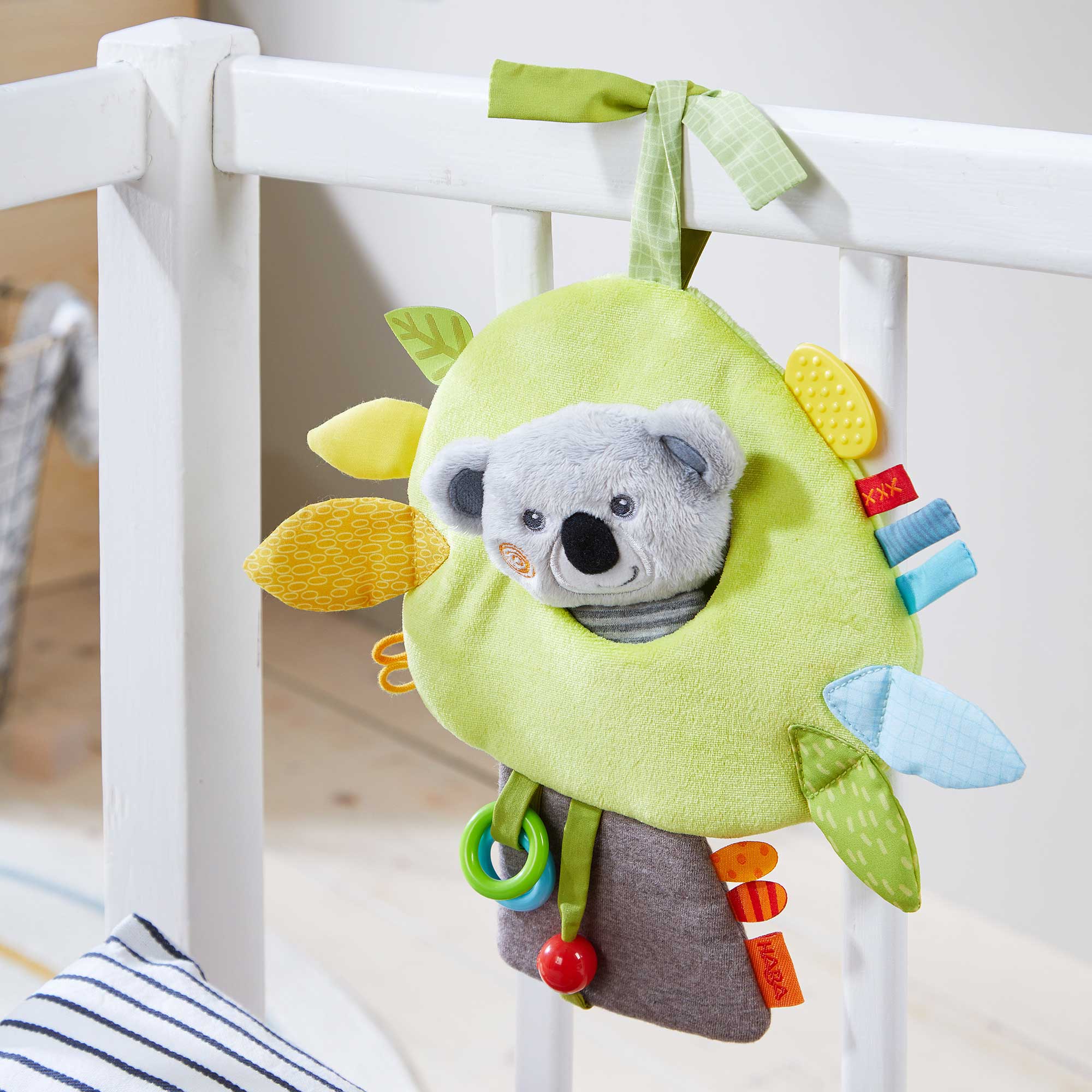HABA USA - Wholesale Crinkle Tag Toy - Baby - Koala Discovery Hanging Toy2