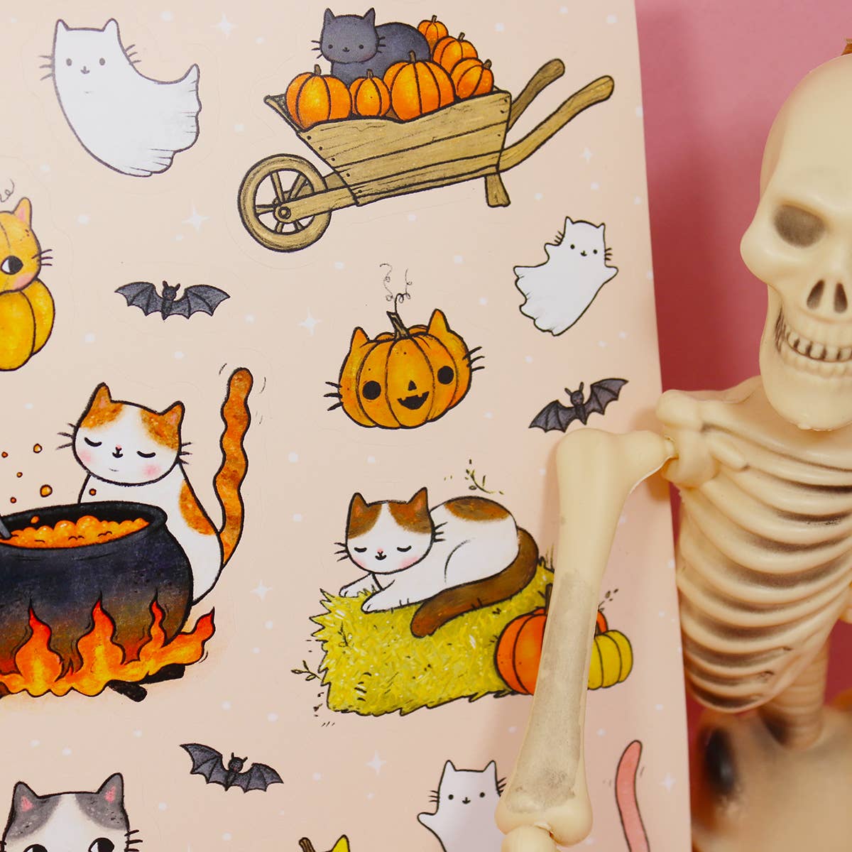 PONY PEOPLE - Wholesale Sticker - Pumpkin Patch Sticker Set3