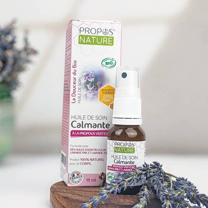 Propos'Nature – Großhandel Salbe/Creme gegen Juckreiz – Beruhigendes Öl bei Stichen Bio - Propolis & Lavendel - 15ml0