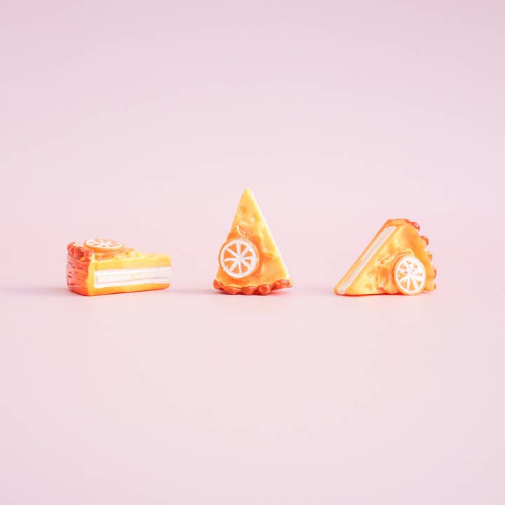 Mini Story Co - Wholesale Lapel Pin/Button - Lemon Pie Pin | Lemon Cake Brooch | Whimsical Dessert Brooch | Dessert Lover's Gift | Cute Foodie Accessories | Miniature Lemon Pie3