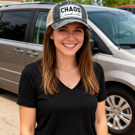 dkhandmade - Vente Casquette de baseball – unisexe - CASQUETTE COORDINATEUR DU CHAOS | DÉLAVÉE8