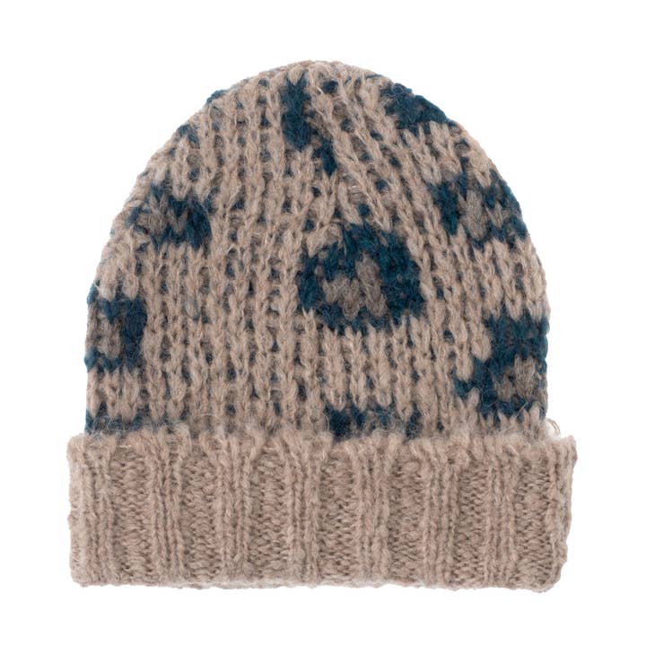 Chapeau à imprimé animalier W70522 pour la vente par Tocoto Vintage