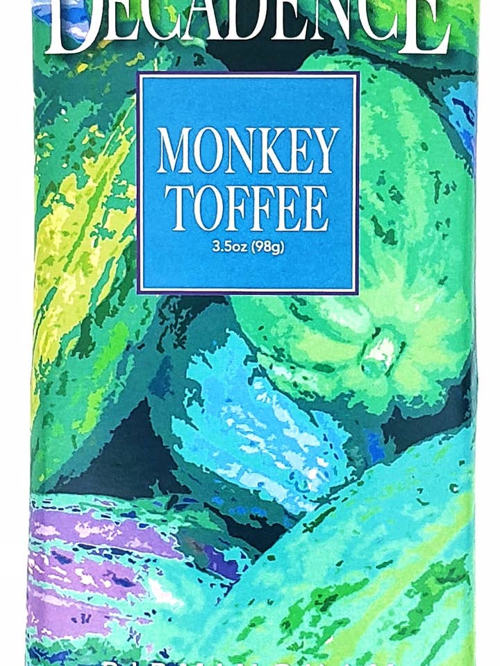 Barre de Toffee Singe Décadence 3,5oz (100g) pour la vente par Birmingham Chocolate