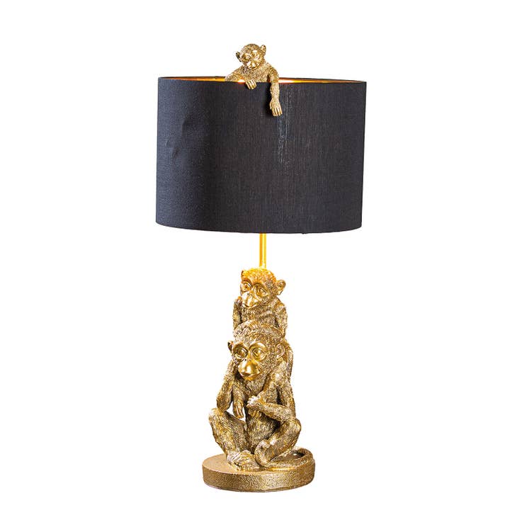 Affenbande table lamp H.66 cm for wholesale by Gilde Handwerk Macrander GmbH & Co. KG