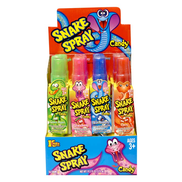 I Got Your Candy - Wholesale Boiled sweets - Koko's Snake Spray Candy 36ml - 12ct2