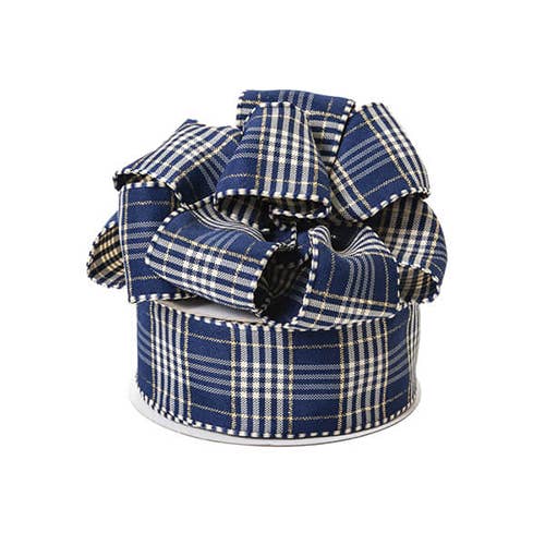 Nashville Wraps - Wholesale Ribbon - Gift Wrapping - Wired Plaid Packaging Ribbon