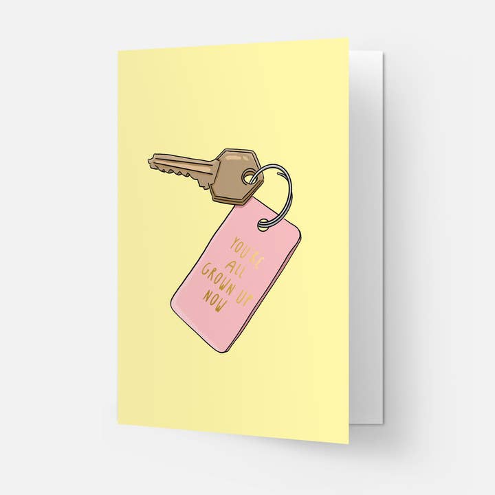 Kaart Blanche - Wholesale Everyday Greeting Card - Grown up home greeting card1